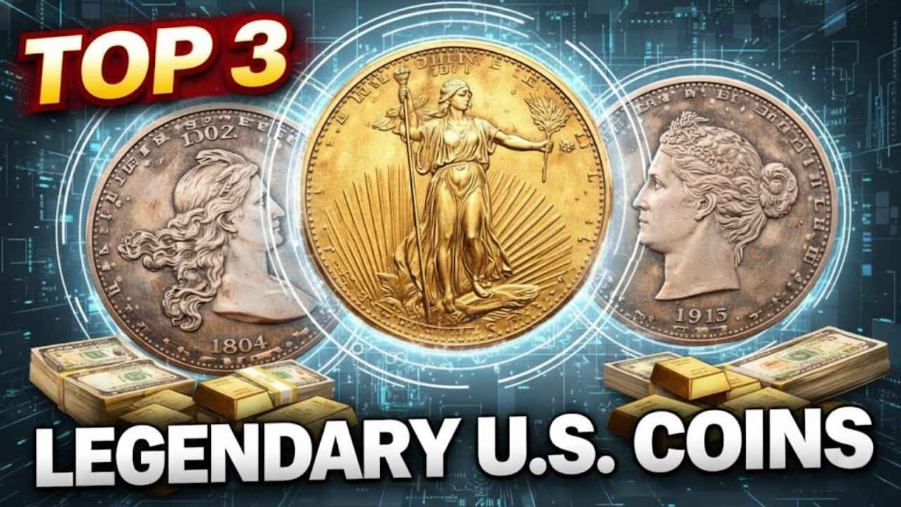 Top 3 Legendary U.S. Coins Worth Millions in 2026 – Rare Value Guide